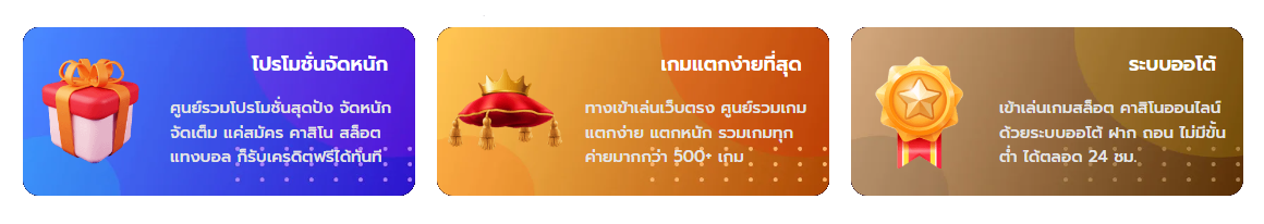 โปรโมชั่นจัดหนัก